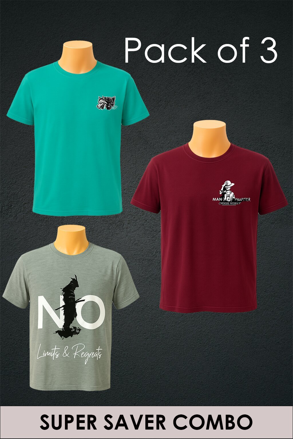 Printed T-Shirt Combo 7